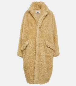 MM6 Maison Margiela Oversized faux fur coat