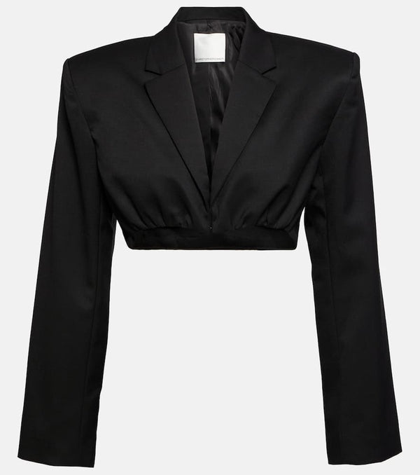 Christopher Esber Cropped wool blazer