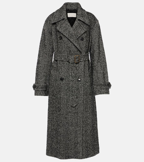 Dries Van Noten Ronas wool-blend trench coat