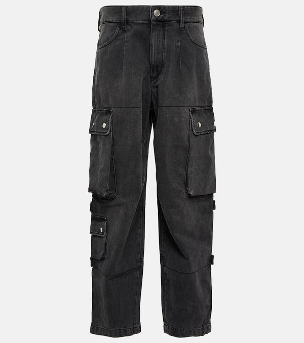 Isabel Marant Elore denim cargo pants