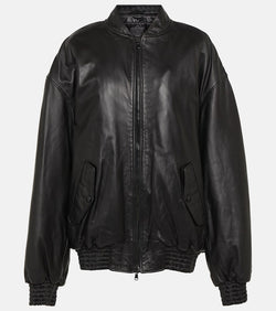 Wardrobe.NYC Leather bomber jacket