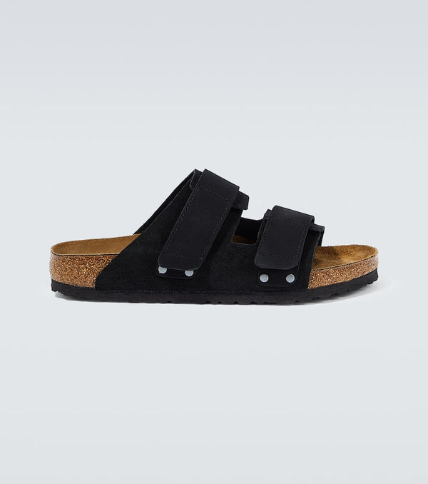 Birkenstock Uji nubuck and suede sandals