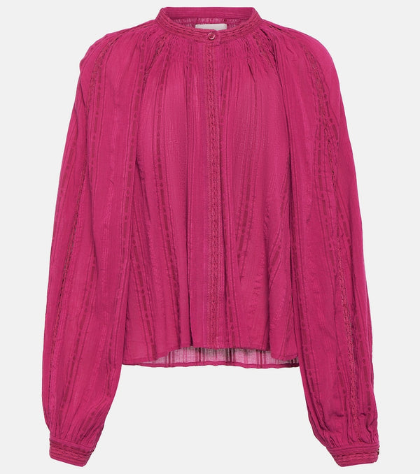 Marant Etoile Imayae cotton-blend blouse