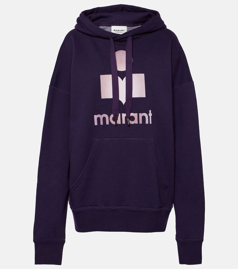 Marant Etoile Mansel logo cotton-blend hoodie