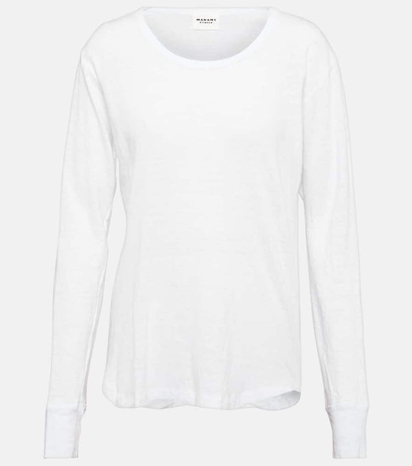 Marant Etoile Zeline linen top