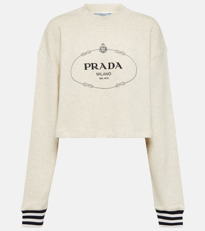 Prada Logo cotton sweater
