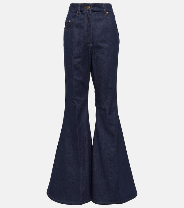 Nina Ricci High-rise flared jeans