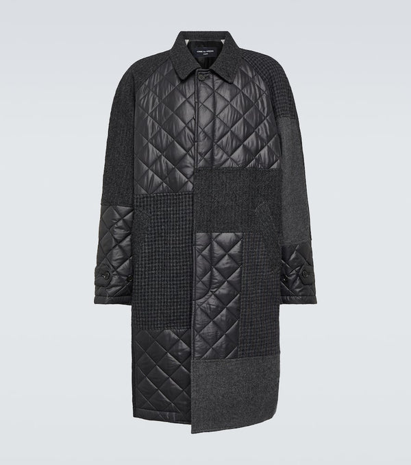 Comme des Garçons Homme Quilted wool coat