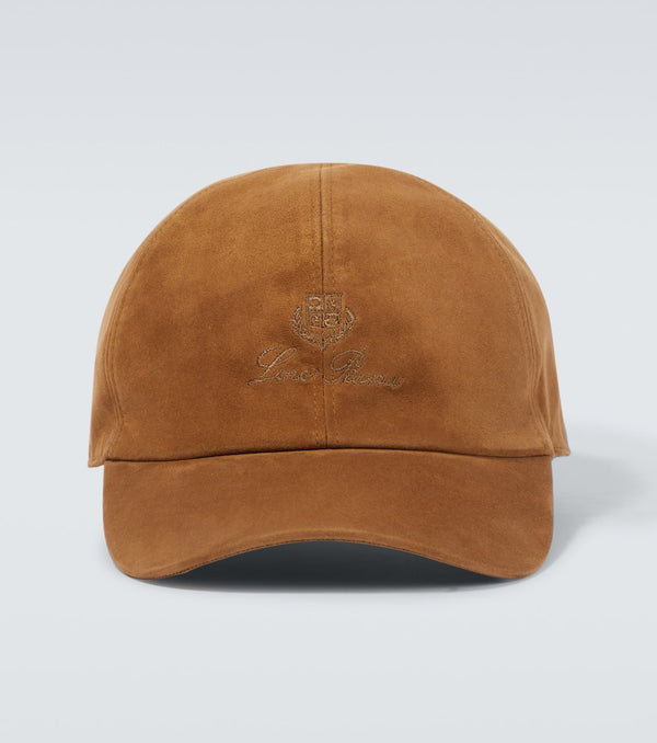 Loro Piana Suede baseball cap