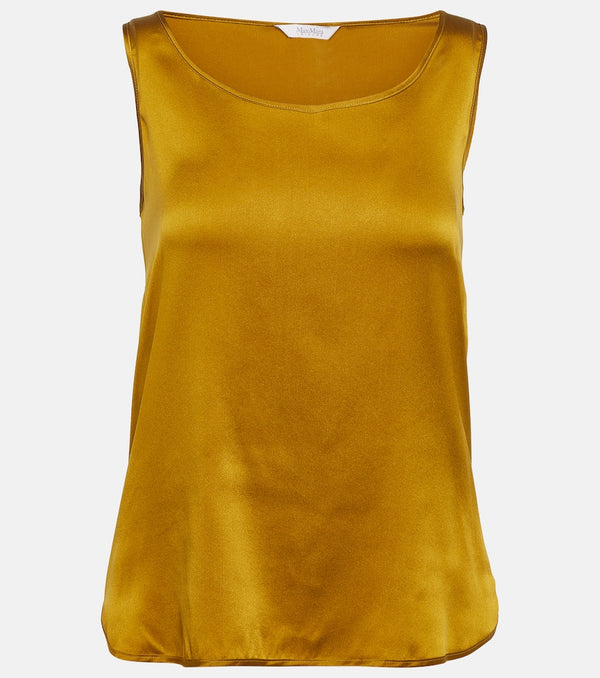 Max Mara Leisure Pan stretch-silk tank top