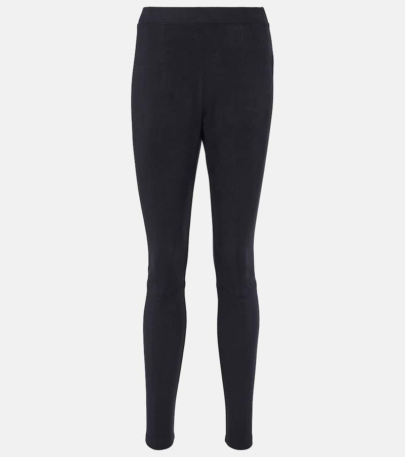 Max Mara Leisure Ebe faux suede slim pants