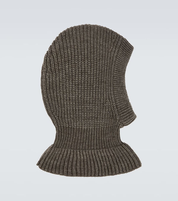 Lemaire Ribbed-knit hood