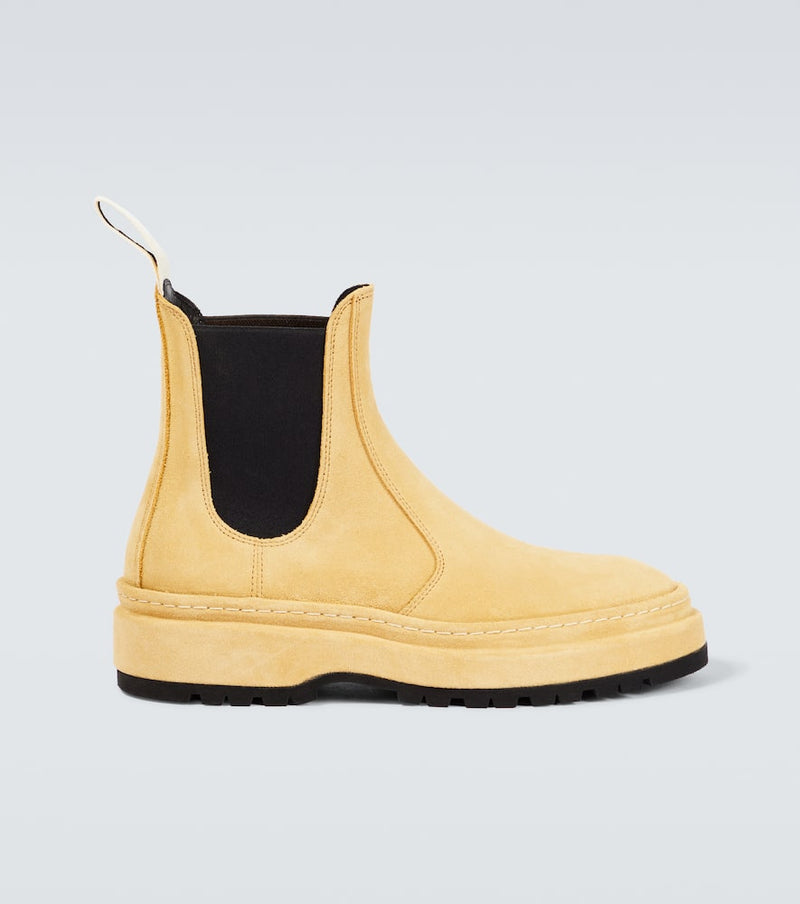 Jacquemus Les Chelsea Pavane suede Chelsea boots