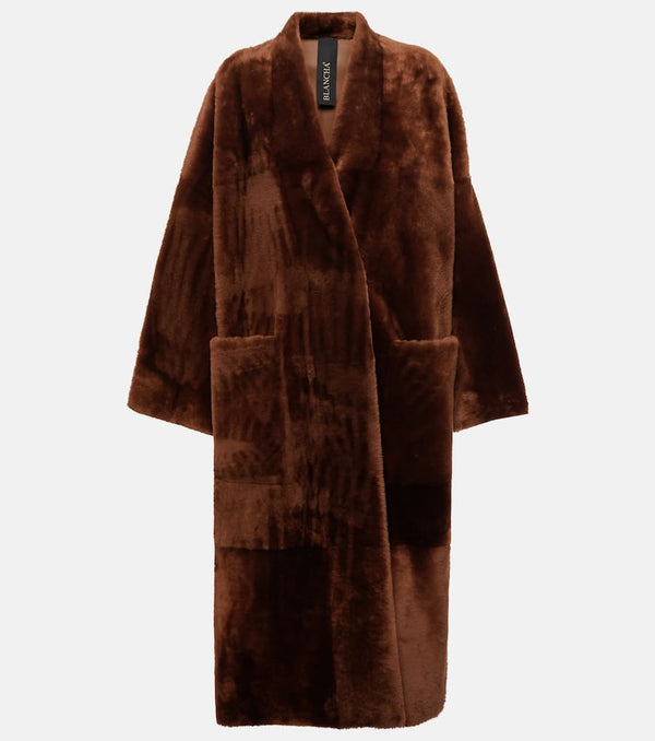 Blancha Reversible shearling coat