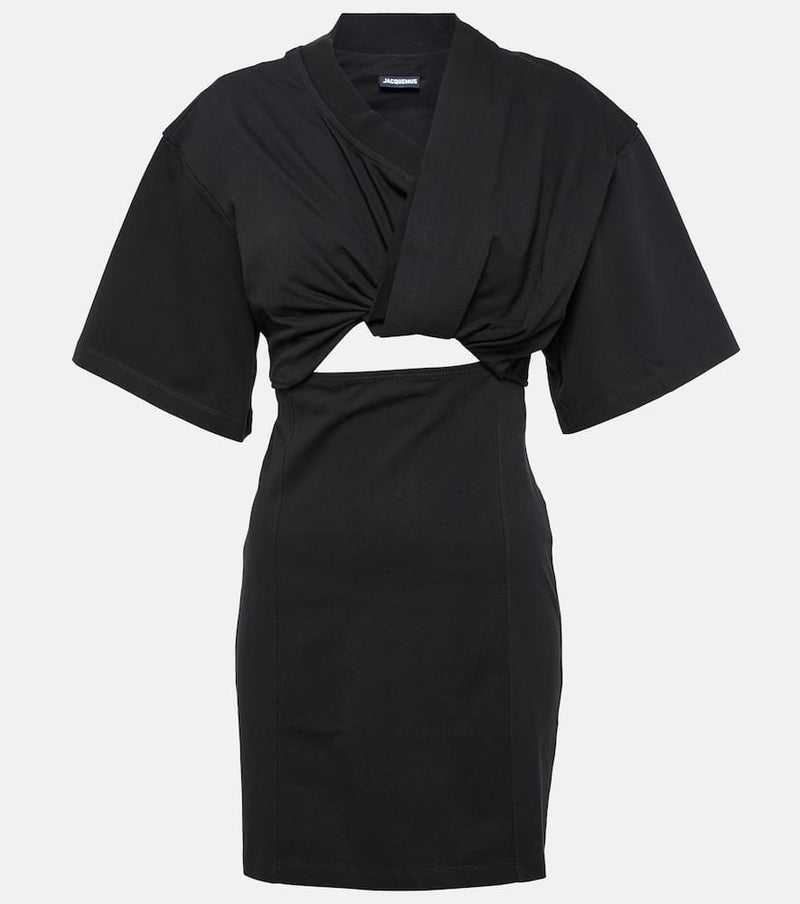 Jacquemus La Robe Bahia cotton minidress