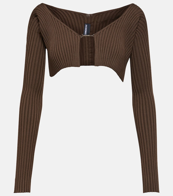 Jacquemus La Maille Pralu cropped cardigan