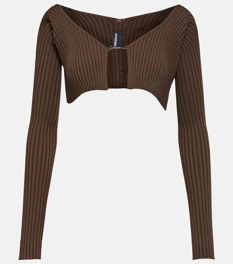 Jacquemus La Maille Pralu cropped cardigan