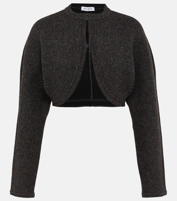 Alaïa Wool-blend shrug