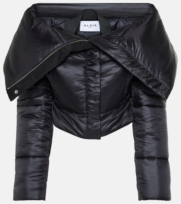 Alaïa Cropped puffer jacket