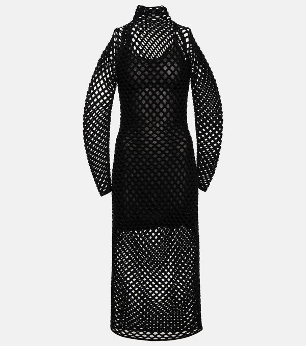 Alaïa Sheer net gown