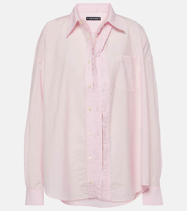 Y/Project Cotton-blend shirt