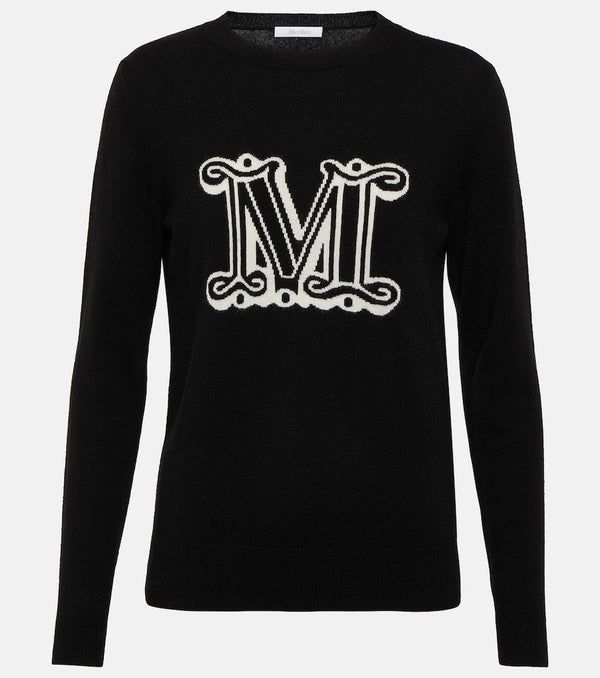 Max Mara Pamir logo cashmere sweater