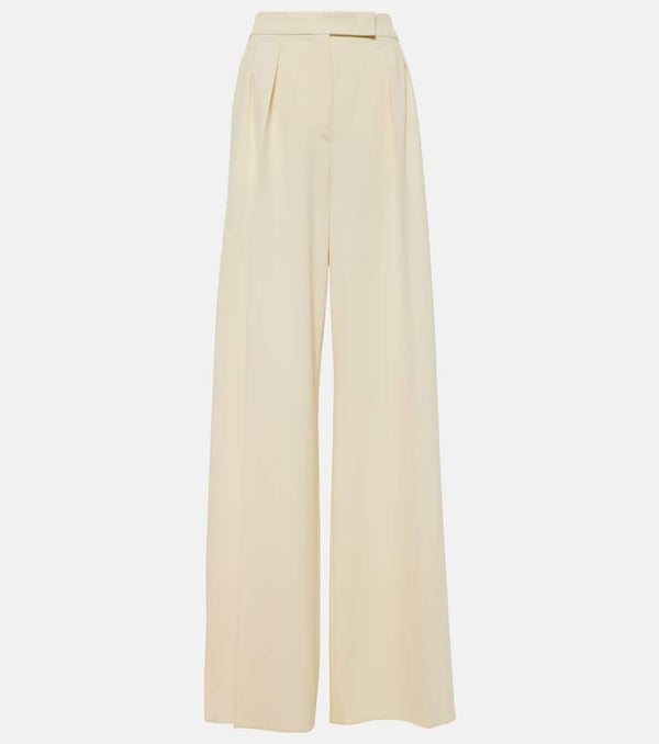 Max Mara Karub high-rise wide-leg wool pants