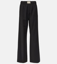 Dolce & Gabbana Wool-blend wide-leg pants