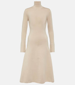 Joseph Silk-blend midi dress