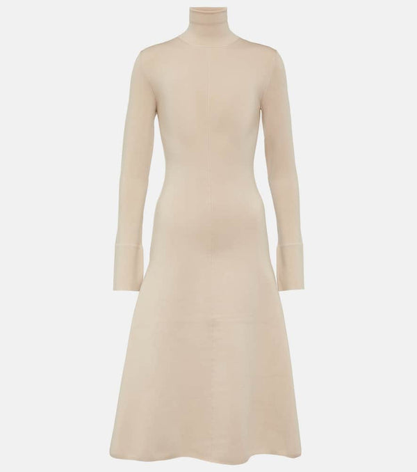 Joseph Silk-blend midi dress