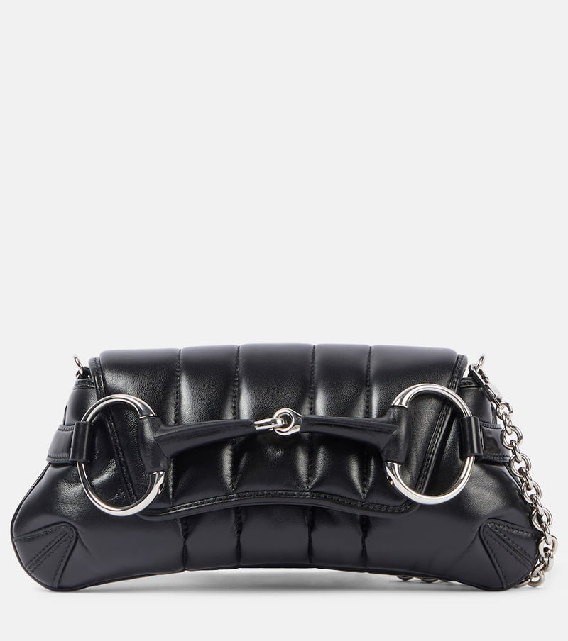 Gucci Horsebit Small Chain leather shoulder bag