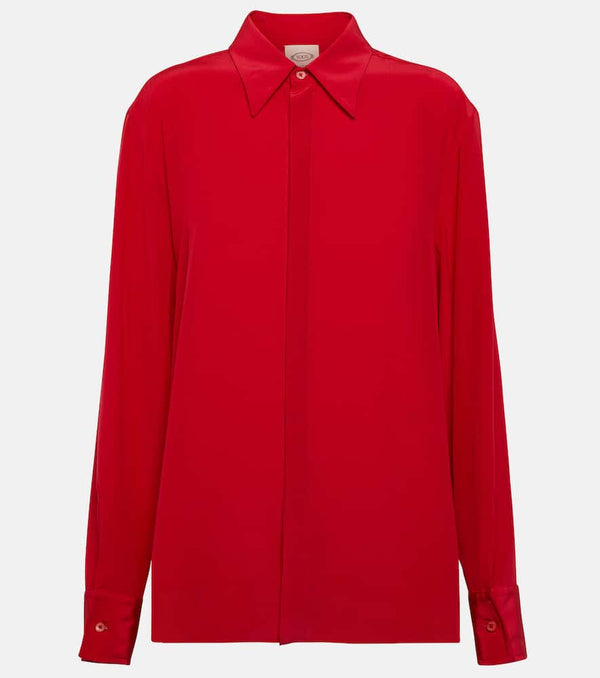 Tod's Silk crêpe de chine shirt