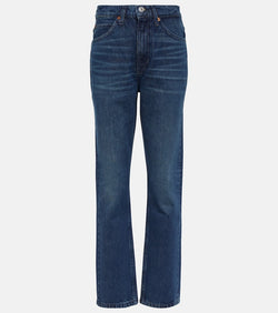 Re/Done '70s high-rise straight jeans