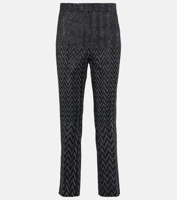 Missoni Zig Zag high-rise cropped pants