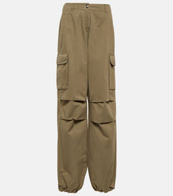 Coperni Wide-leg cotton cargo pants