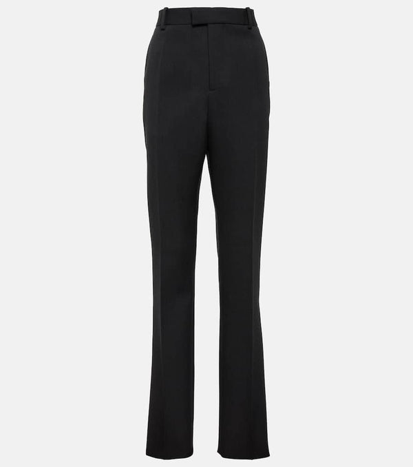 Bottega Veneta High-rise slim wool pants