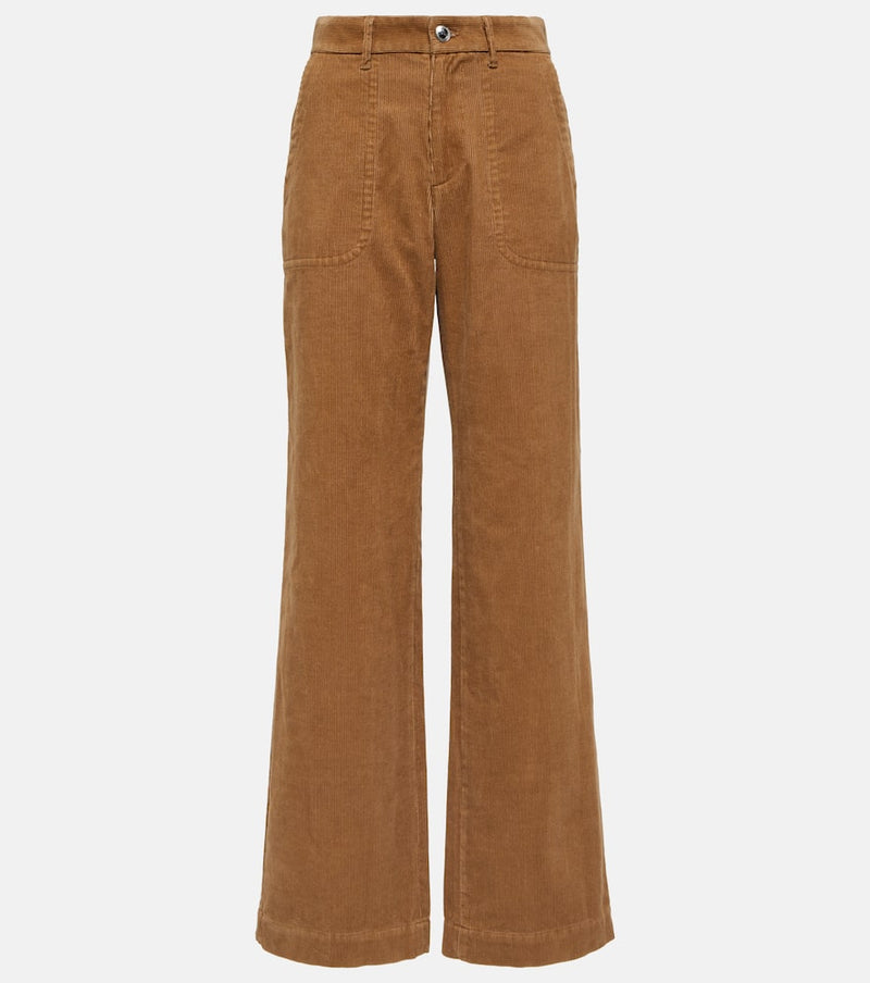 A.P.C. Seaside high-rise straight jeans