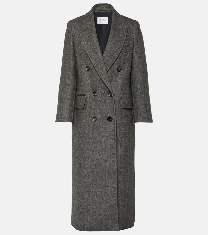 Max Mara Eccesso double-breasted virgin wool coat