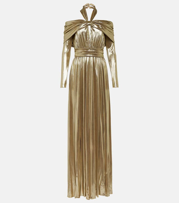 Giambattista Valli Lamé jersey gown | LYBSTORE