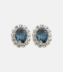 Jennifer Behr Diana crystal-embellished earrings