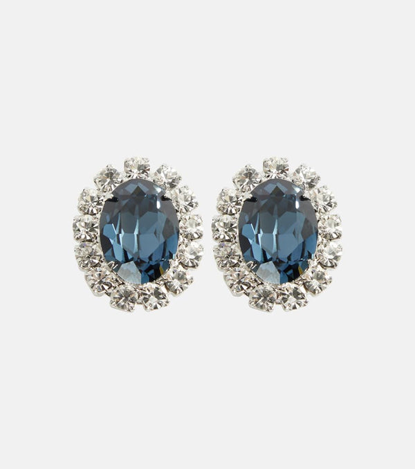 Jennifer Behr Diana crystal-embellished earrings