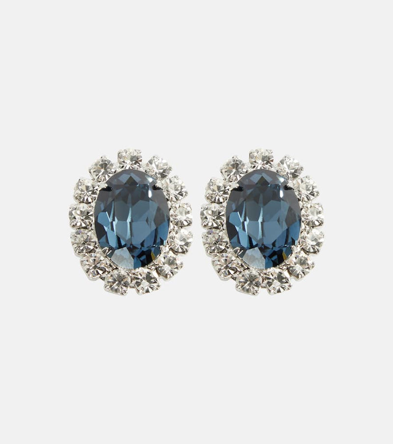 Jennifer Behr Diana crystal-embellished earrings