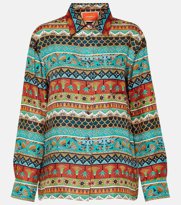 La DoubleJ Printed silk shirt