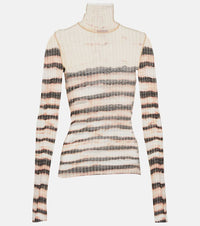 Jean Paul Gaultier x KNWLS striped turtleneck top