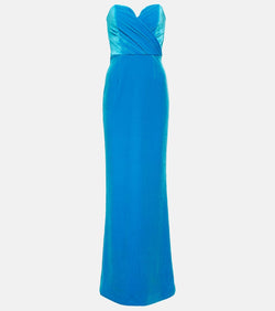 Rebecca Vallance Bernadette velvet gown