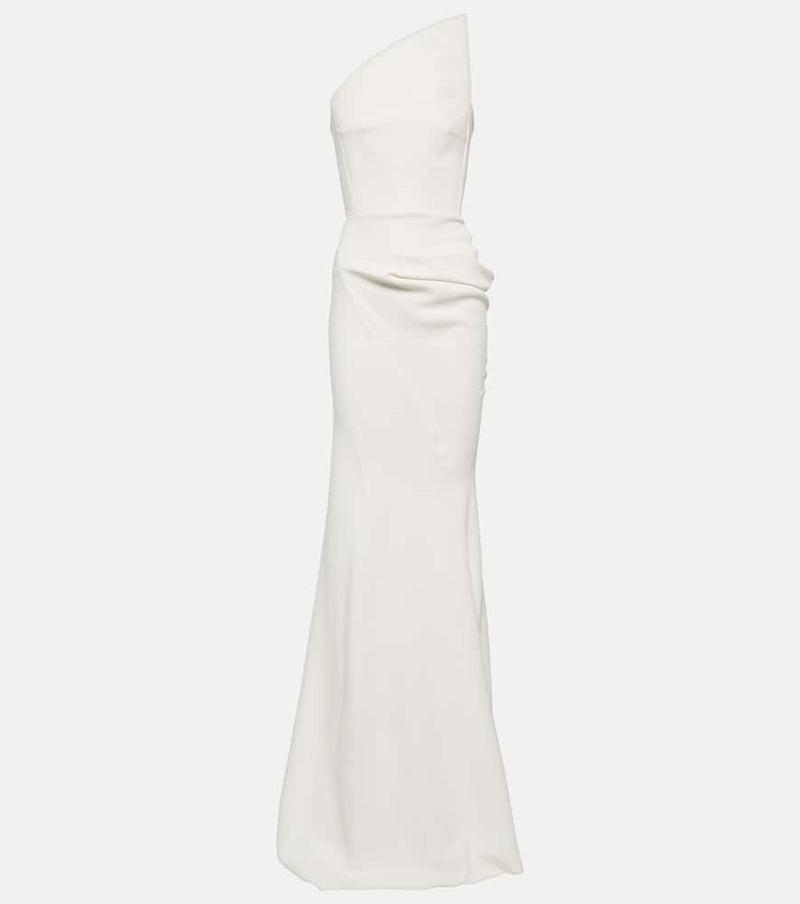 Maticevski Dare off-shoulder crêpe gown