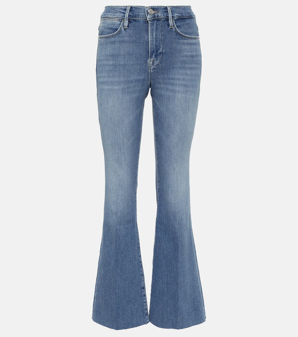 Frame Le Easy Flare Raw Fray flared jeans