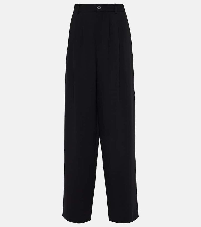 The Row Rufus wool wide-leg pants