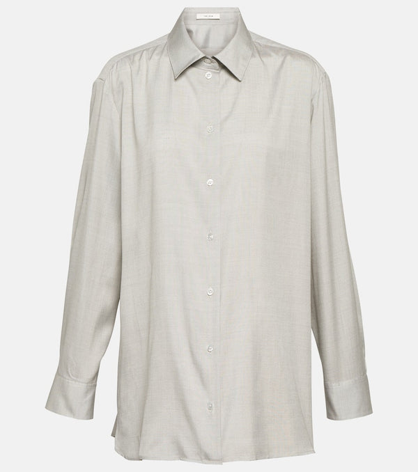 The Row Sisilia silk shirt