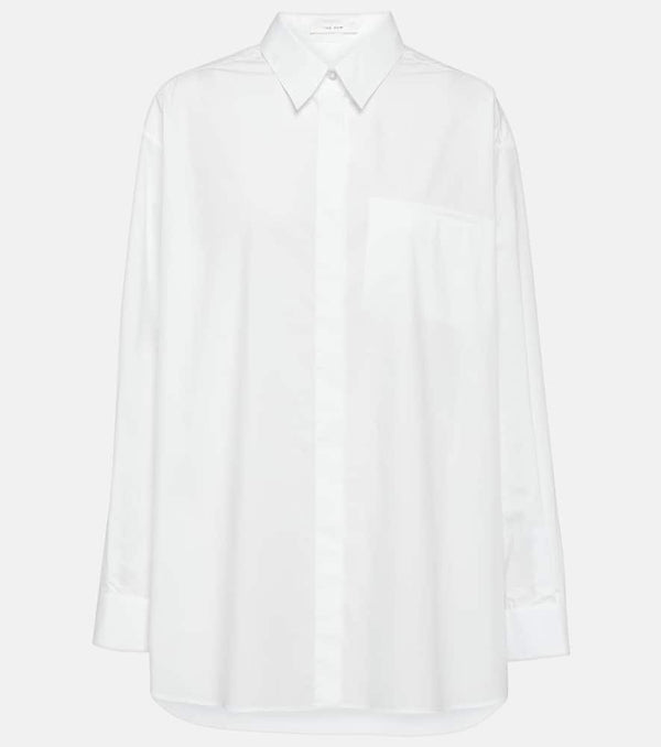 The Row Eleni cotton poplin shirt